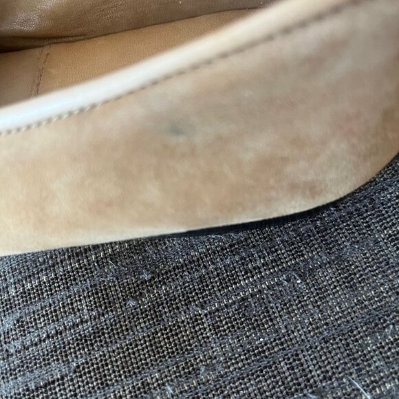 Rare Vintage BABE DIDRIKSON Suede Embroidered Loafer Size 8.5 - Picture 3 of 8